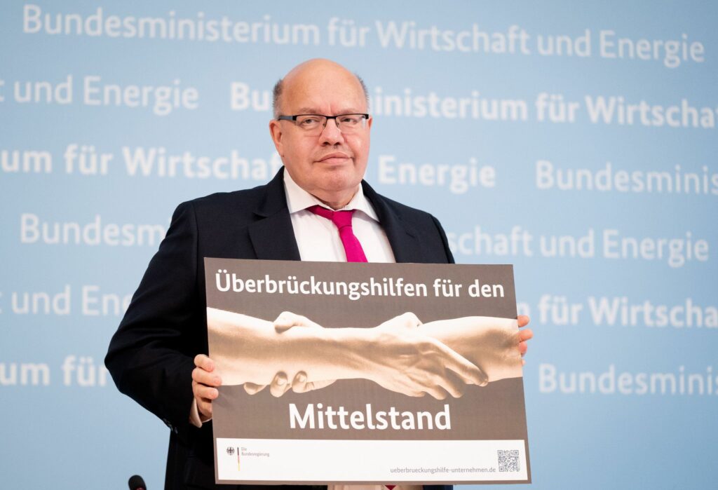 Altmaier entschuldigt sich für langsame Corona-Hilfen