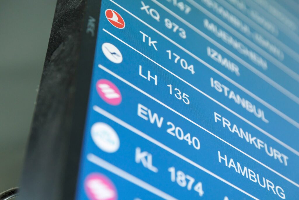 Webseiten deutscher Flughäfen gestört