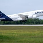 Blasmusik zum Start: Lufthansa fliegt wieder mit A380