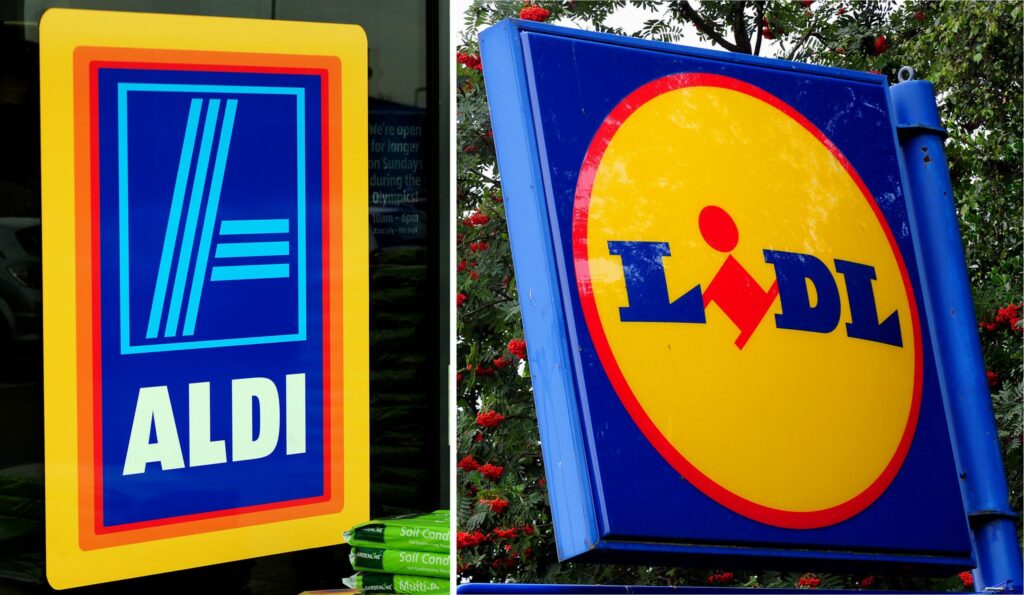 Aldi und Lidl mischen britischen Lebensmittelmarkt auf