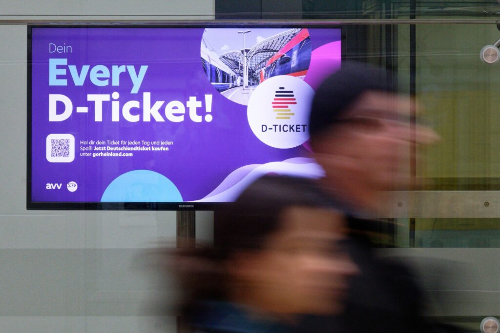 Weitere Finanzierung für Deutschlandticket – Preis im Blick