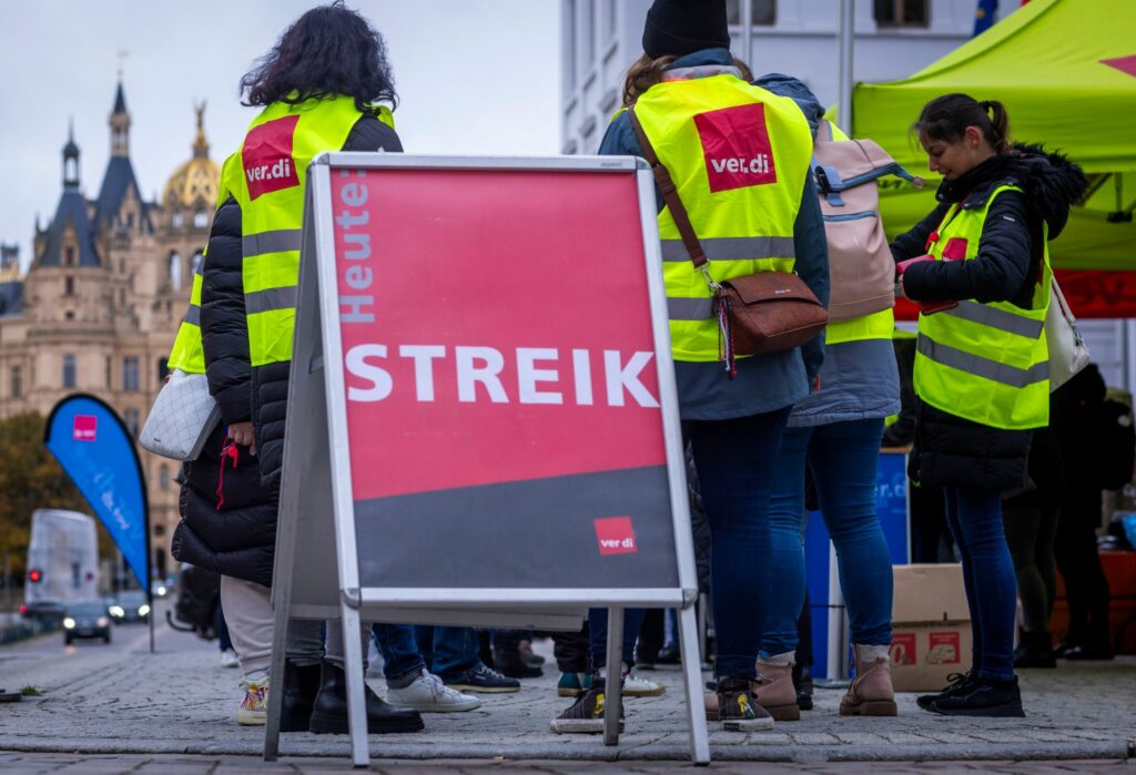 Kurz vor Weihnachten – Warnstreiks im Handel