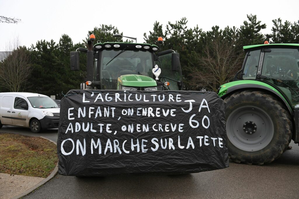 Bauernproteste in Frankreich weiten sich aus