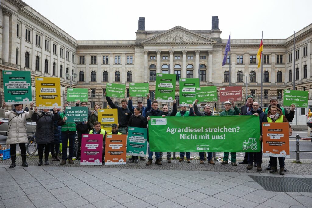 Bundesrat lässt Abbau von Agrardiesel-Subventionen durch