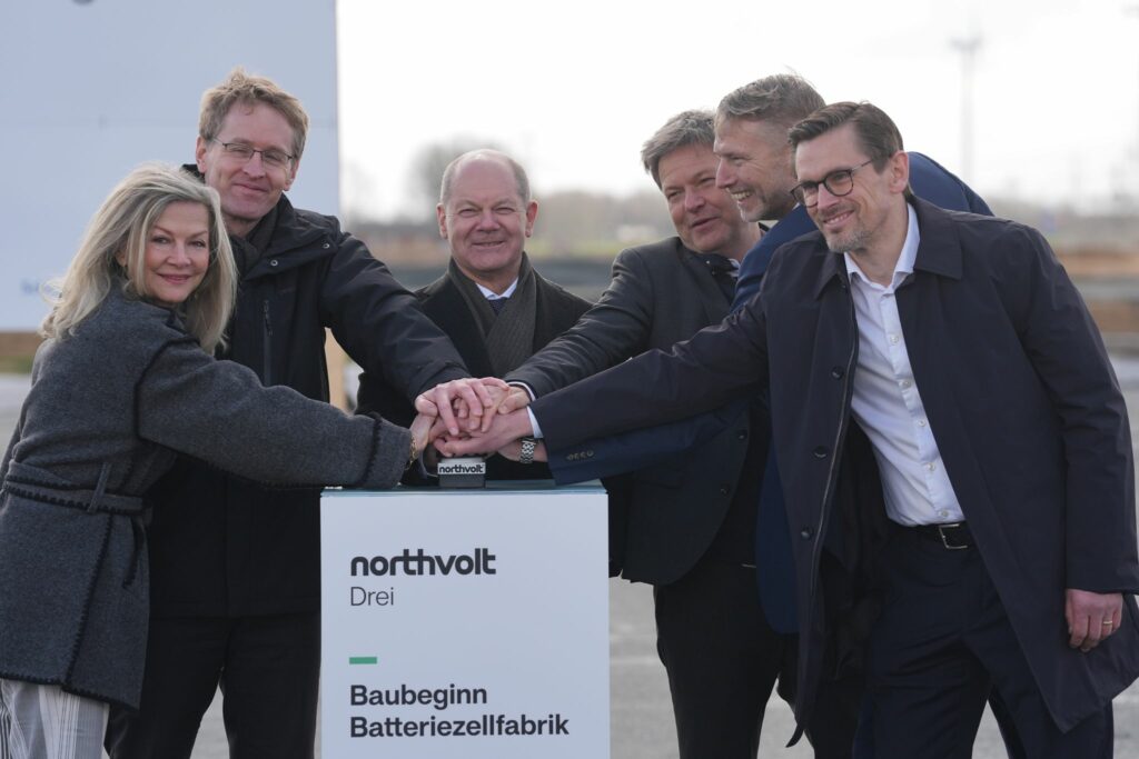 Baustart für Batteriezellfabrik in Schleswig-Holstein
