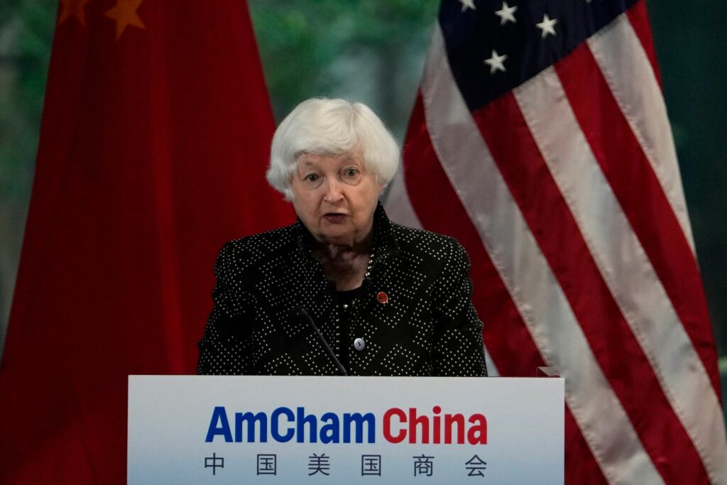 Yellen warnt vor Chinas Überkapazitäten für den Weltmarkt