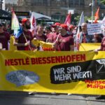 Protest gegen Nestlé-Schrumpfkurs