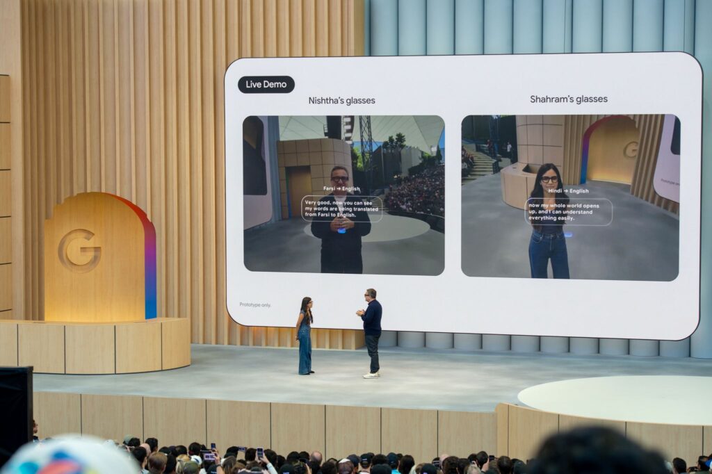 Google zeigt Prototypen einer schlanken AR-Brille